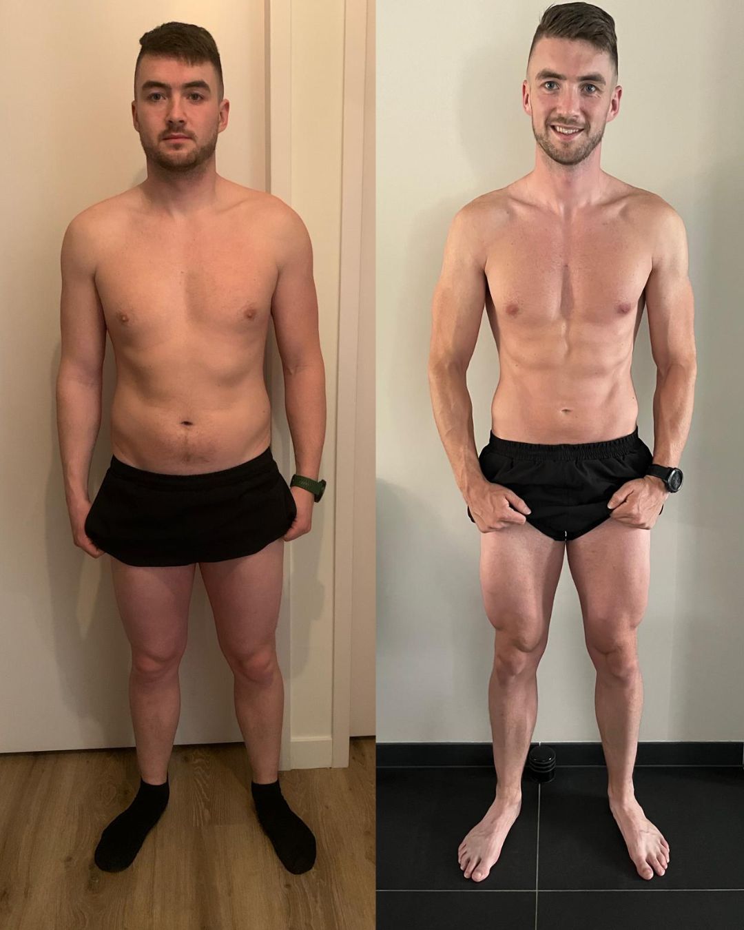 Wesley transformatie −15 kg in 19 wk